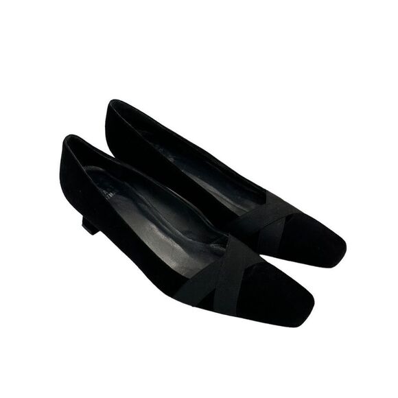 Stuart Weitzman Black Pumps (sz 8 SS) - Picture 2 of 7